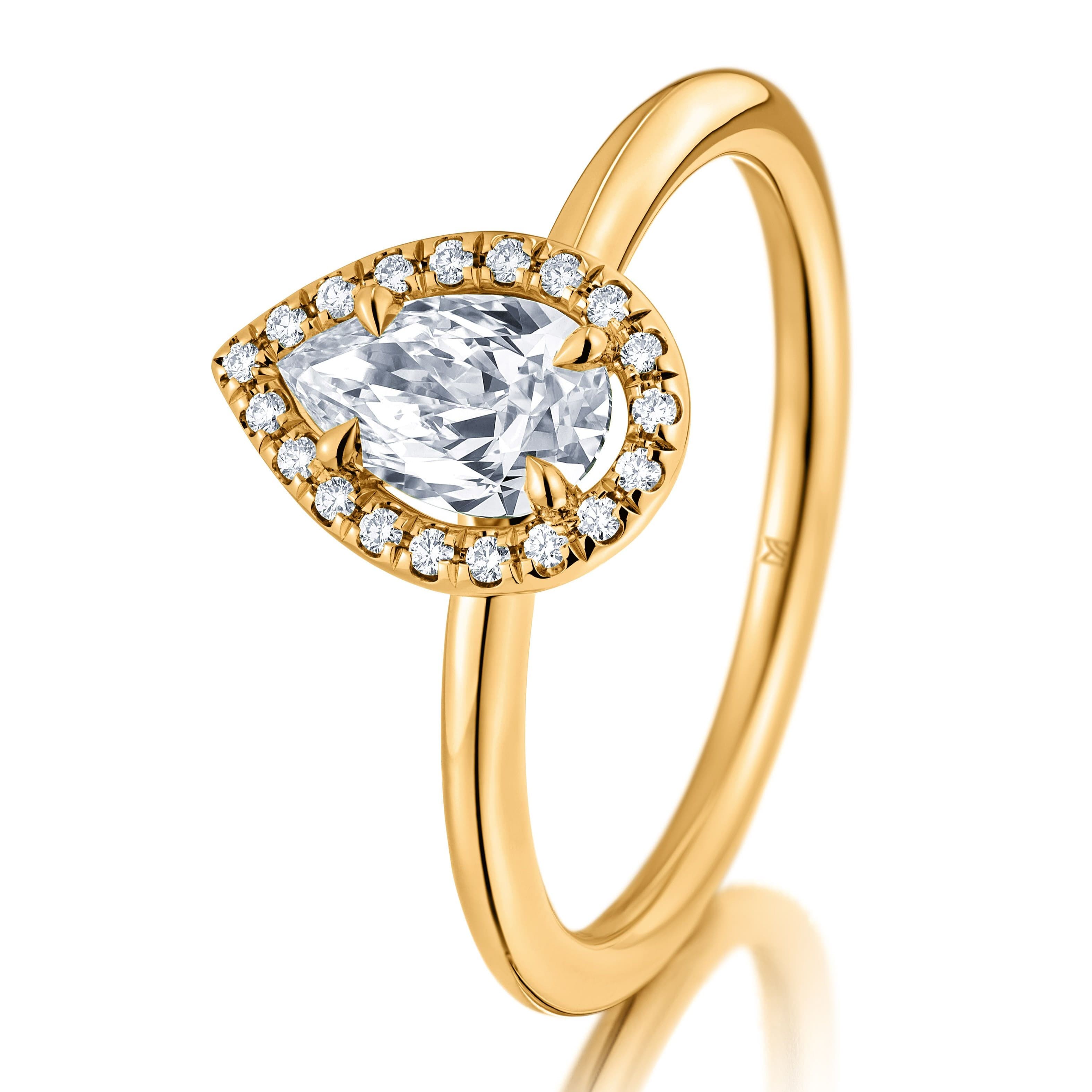 111970330 Verlobungsring in Gelbgold