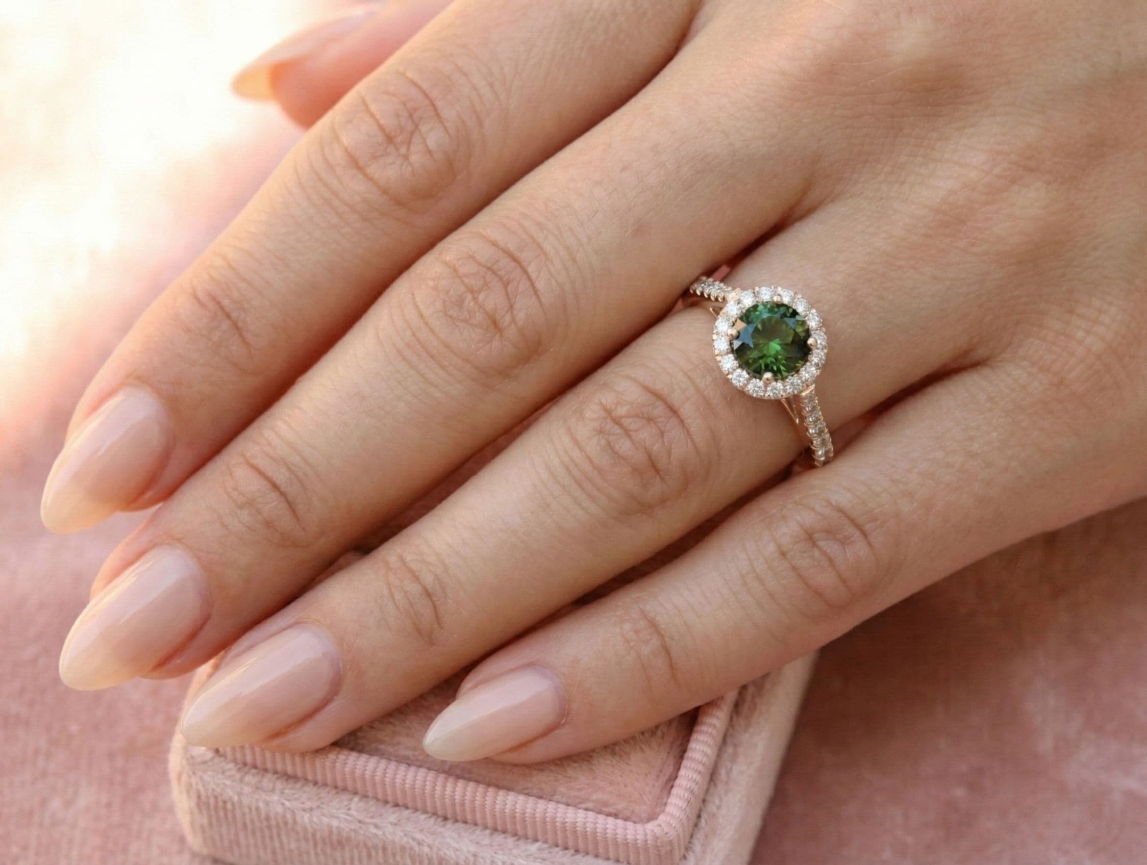 Ornamenta Ring mit großem Turmalin