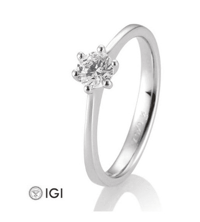 Klassischer Solitärring – Wehmer Collection