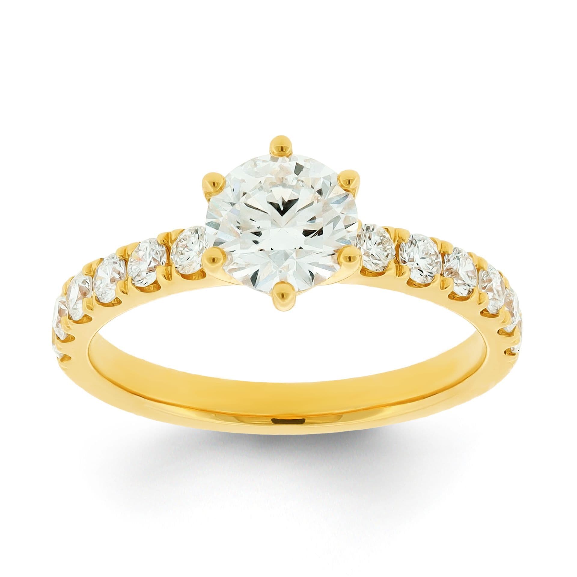 Juwelier Haller Verlobungsring Darf´s ein bisschen mehr sein?