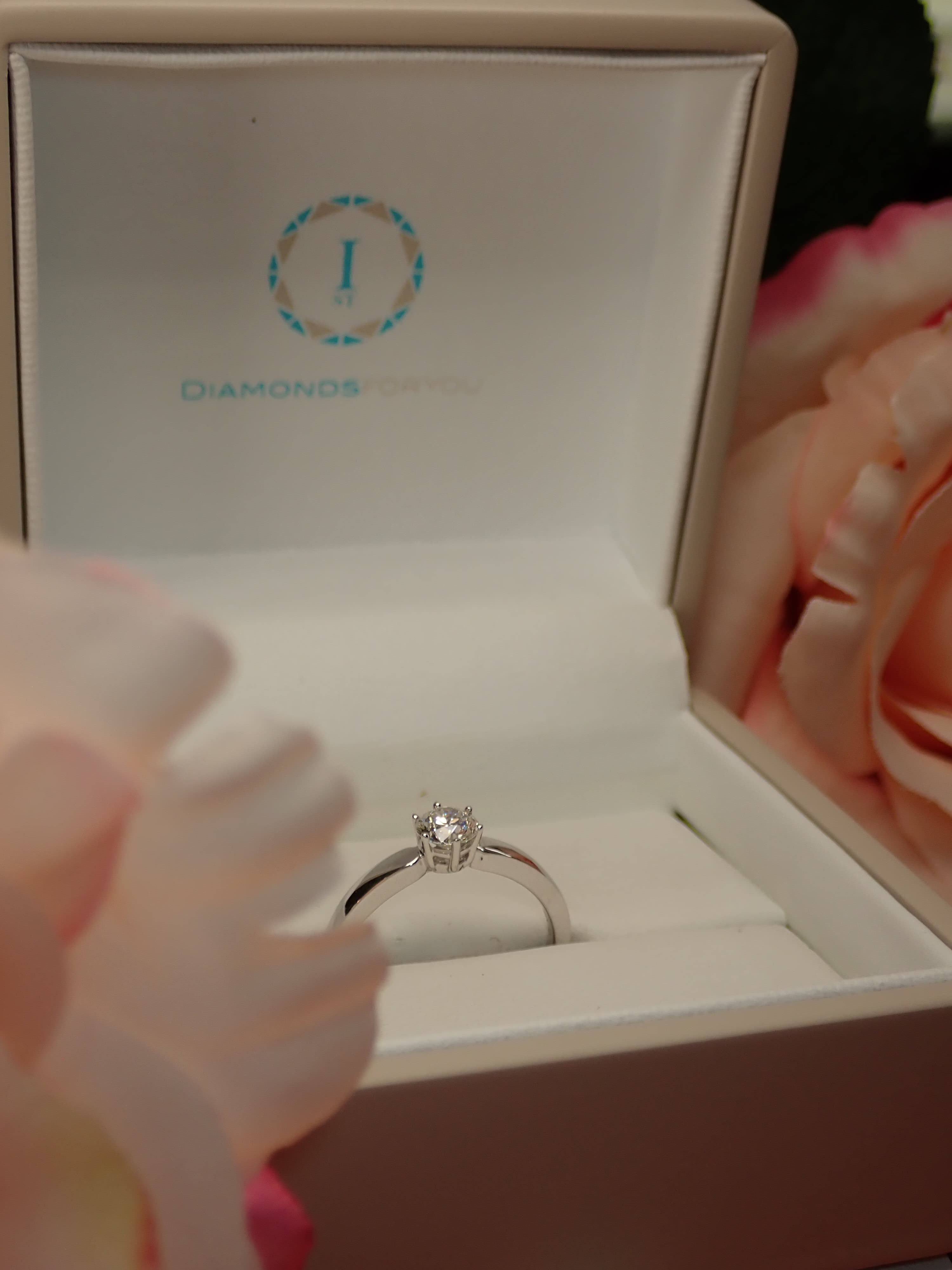 Verlobungsring mit Brillant