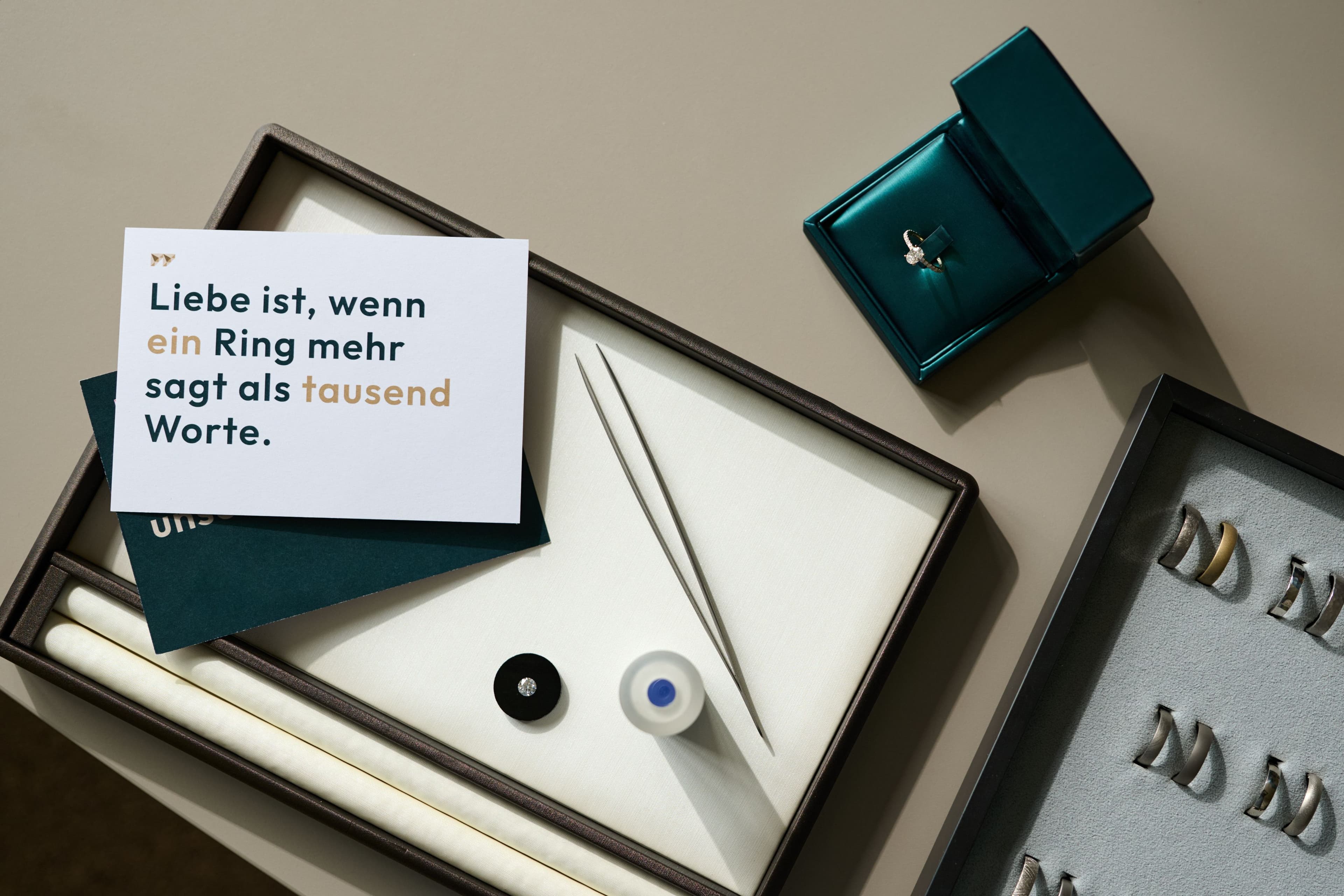 Zertifizierte Diamanten - Verlobungsringe Trauringhaus Leipzig