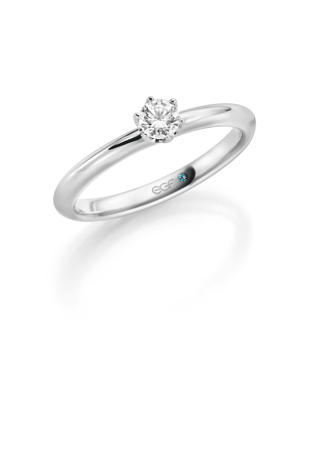 Schlichter Diamantring – Wehmer Collection