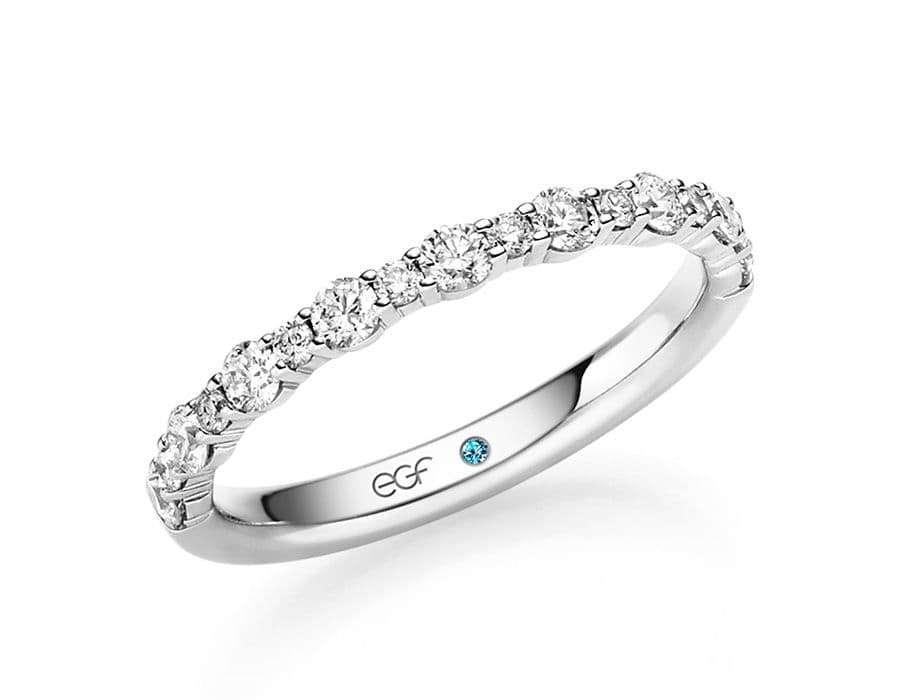 Memoire Ring in Weißgold von Juwelier Klein