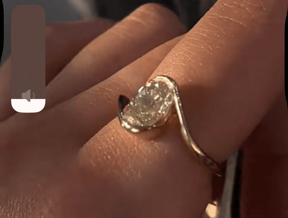Ovaler Diamant
