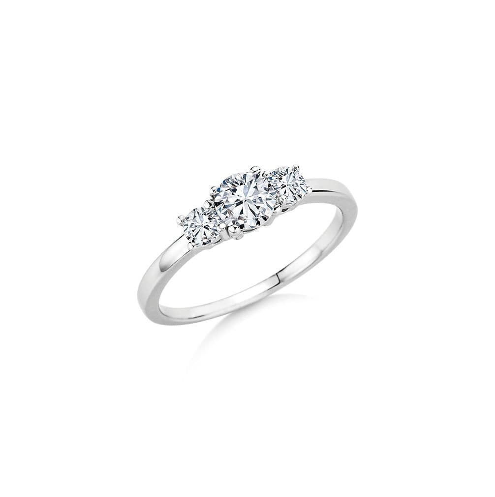 Verlobungsring mit 3 Brillanten von Juwelier Hartung