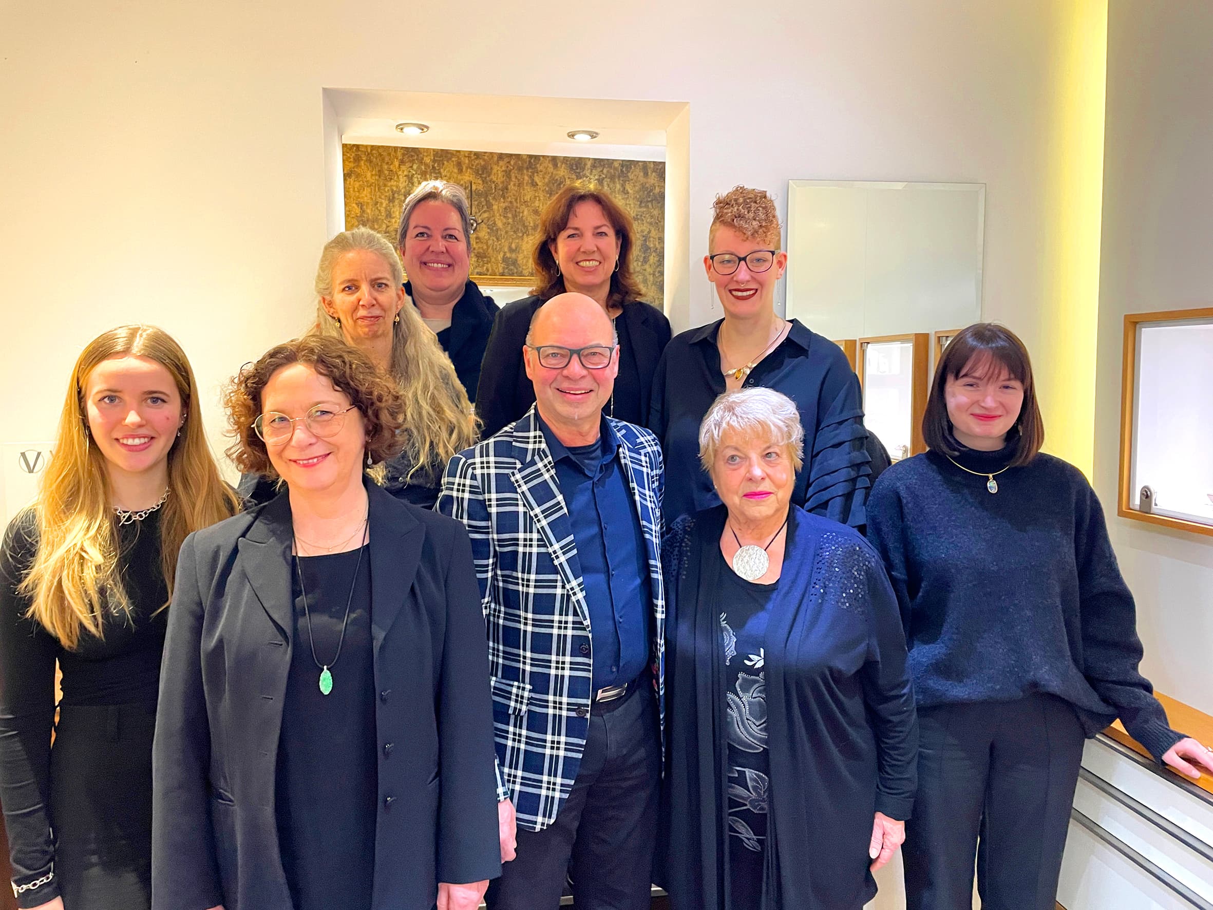 Teamfoto Juwelier Vogelsang