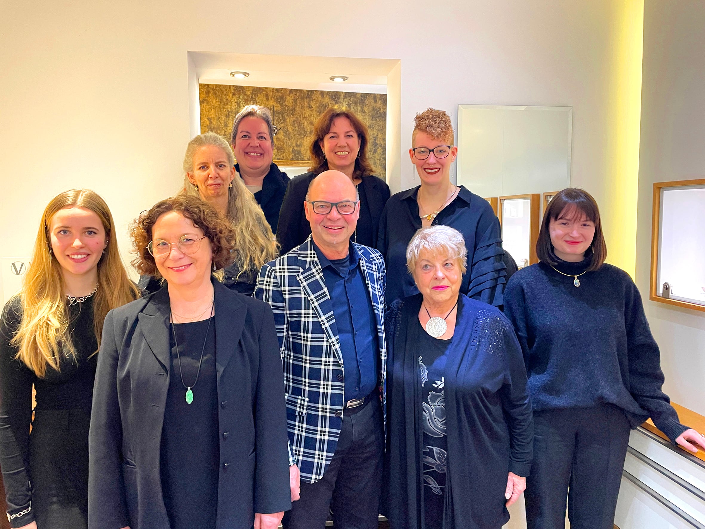 Teamfoto Juwelier Vogelsang