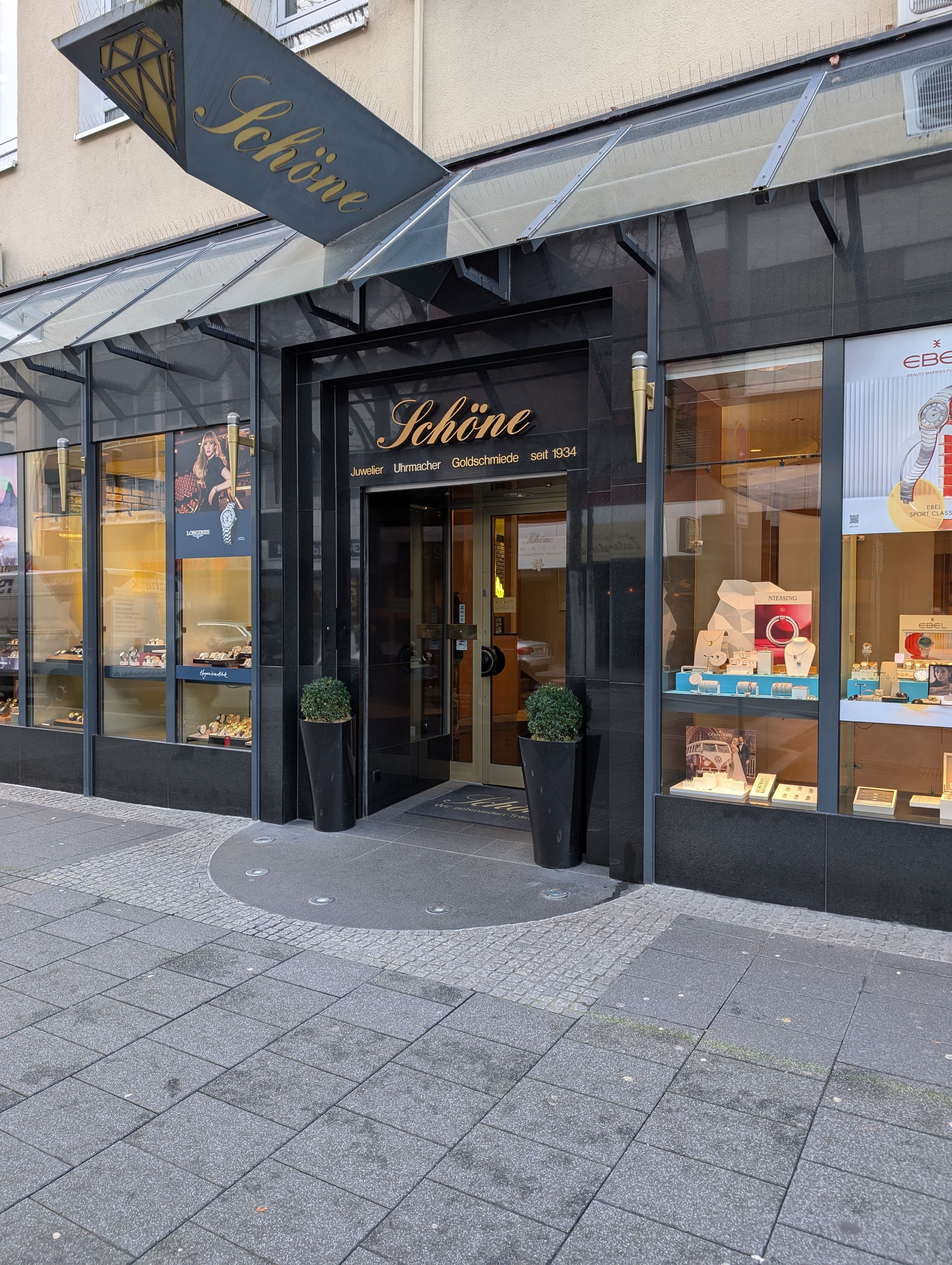 Shop außen Eingang