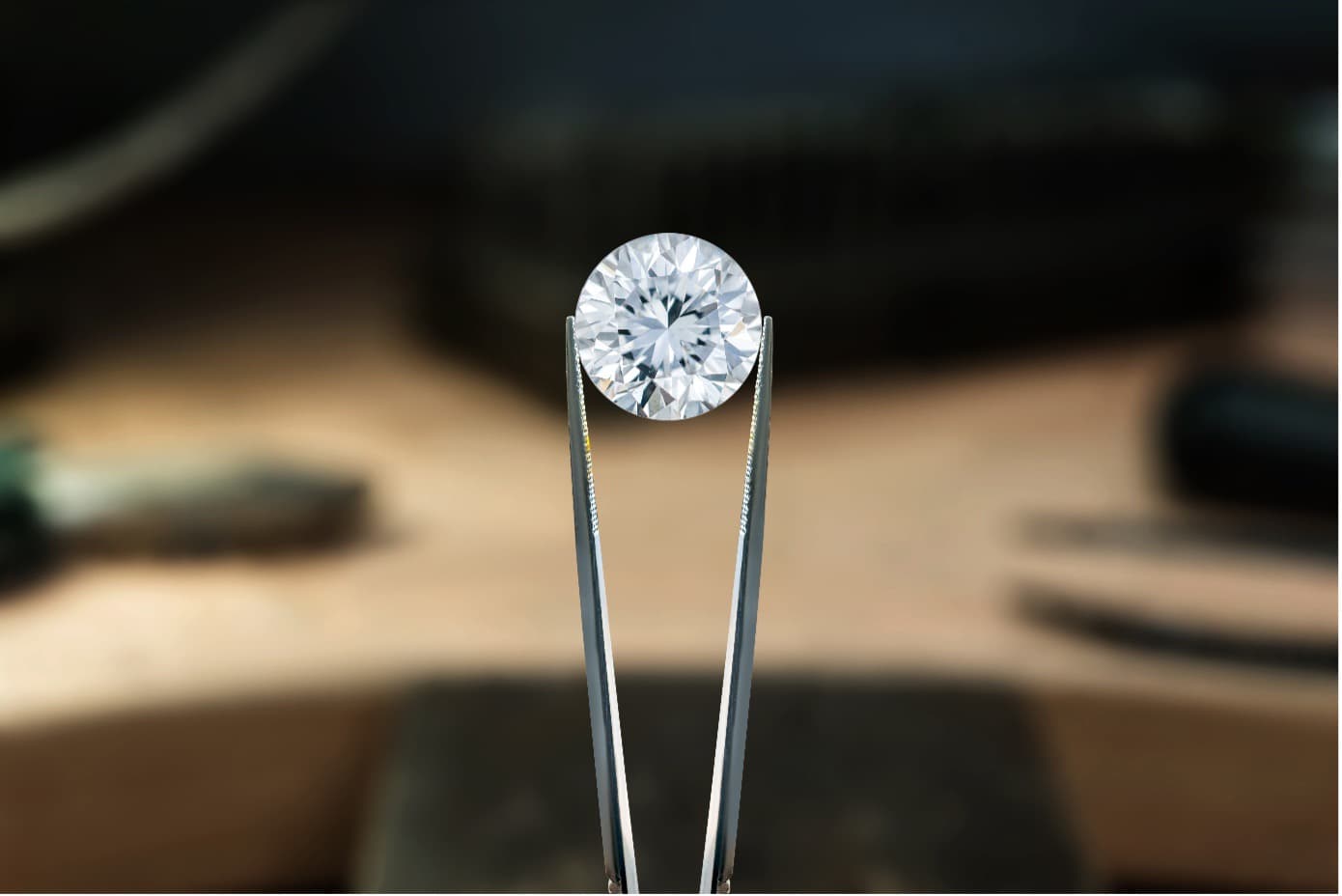 Pinzette mit Diamant Juwelier Wimmer