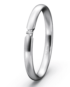 Verlobungsring Moderner Spannring - Juwelier Reich