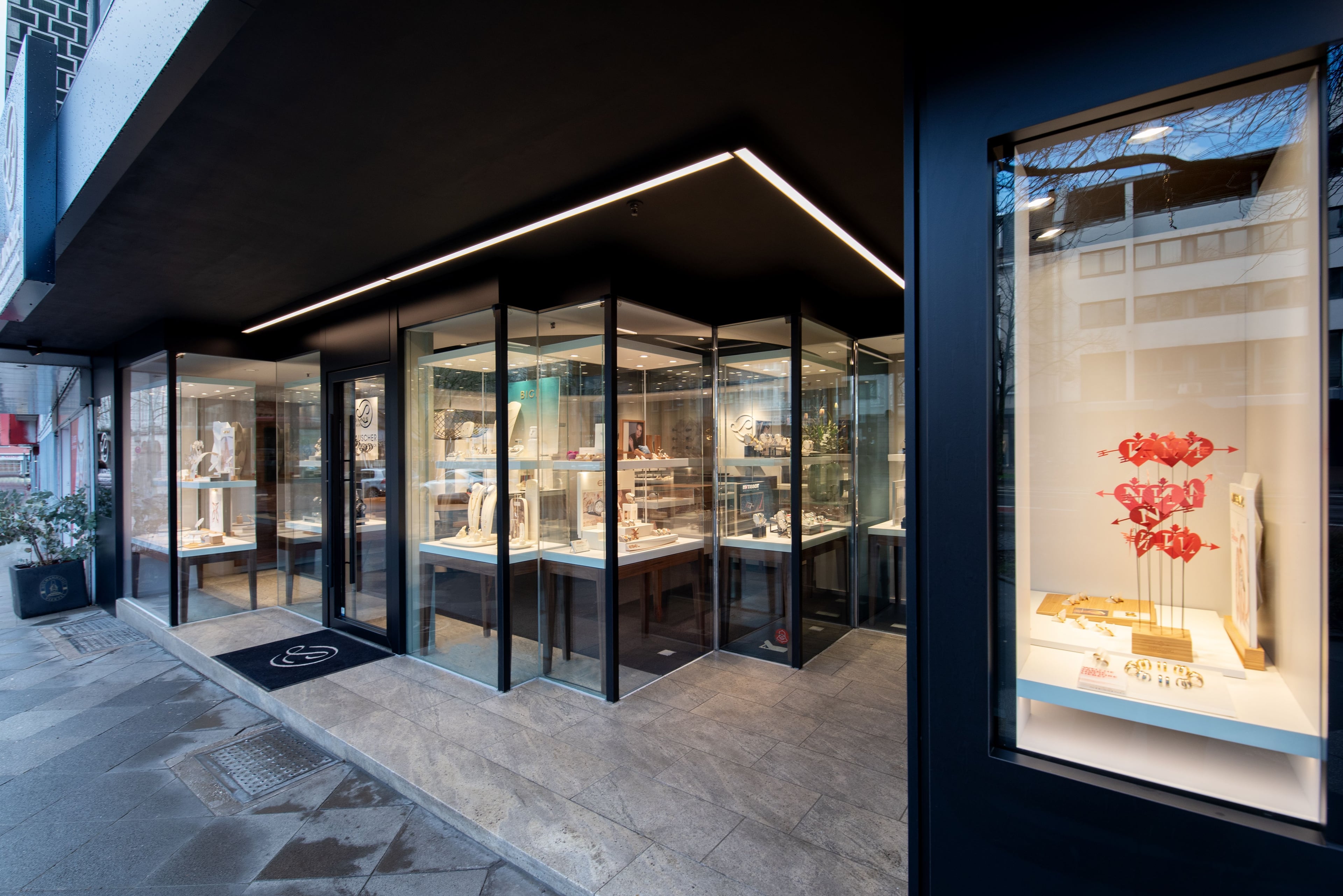 Shop außen Schaufenster
