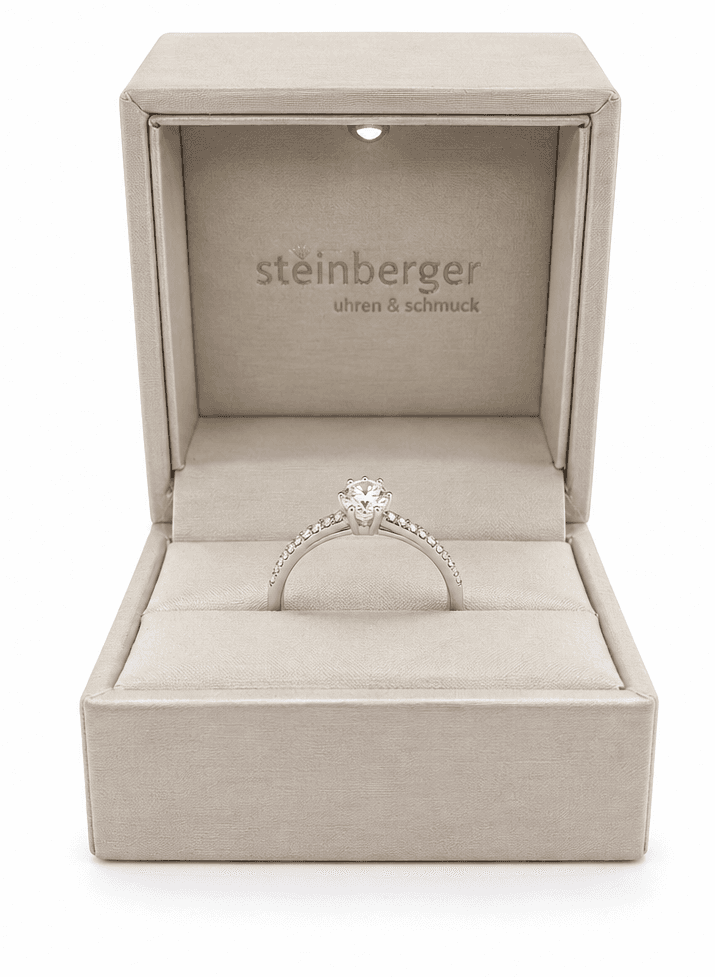 Verlobungsring Pave Steinberger
