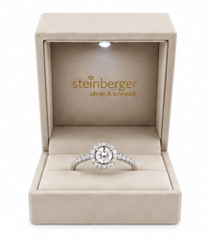 Verlobungsring Halo Juwelier Steinberger